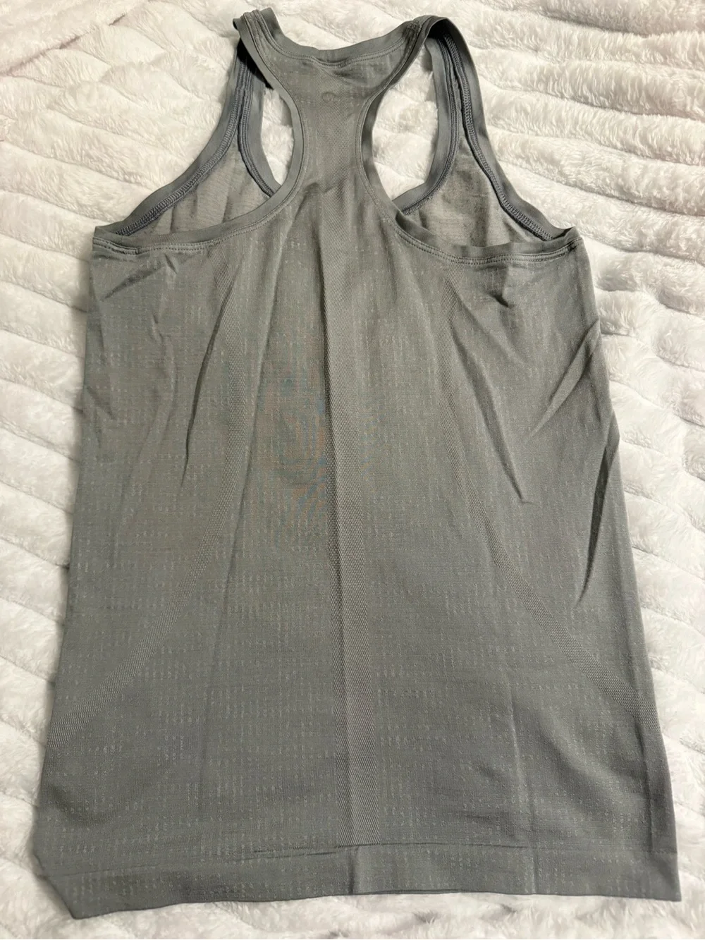 lululemon athletica Gray Racerback Tank